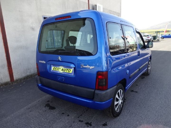 Utilitaire léger Citroen Berlingo Autre 1.4i Multispace 75 cv Bleu - 4