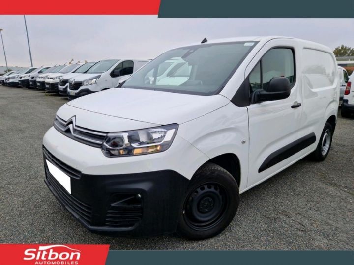 Utilitaire léger Citroen Berlingo Autre 1.5 BlueHDi 100 CV FOURGON BLANC - 1