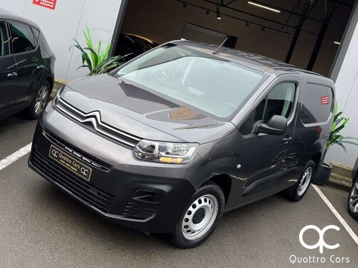 Utilitaire léger Citroen Berlingo Autre 1.5 DIESEL 3PL TVAC CAR PLAY GRAND ECRAN Gris Métallisé - 1