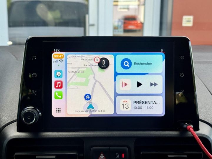 Utilitaire léger Citroen Berlingo Autre 1.5 HDi 130 BVA / Attelage / GPS CarPlay / Android Auto / PAck Hiver / Garantie 1an Blanc - 10