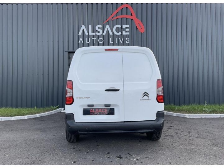 Utilitaire léger Citroen Berlingo Autre 1.5l BlueHDi 100CH M Worker 1000 kg - 3 PLACES -12 325HT - 1MAIN BLANC - 4