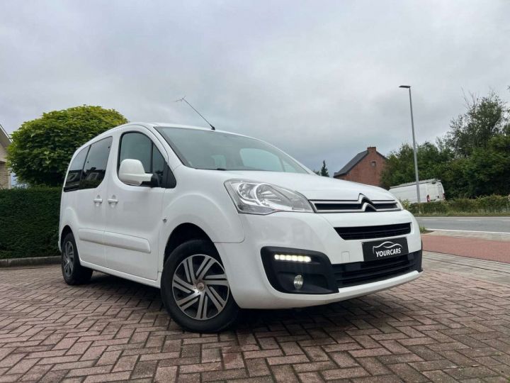 Utilitaire léger Citroen Berlingo Autre 1.6 BlueHDi Blanc - 2