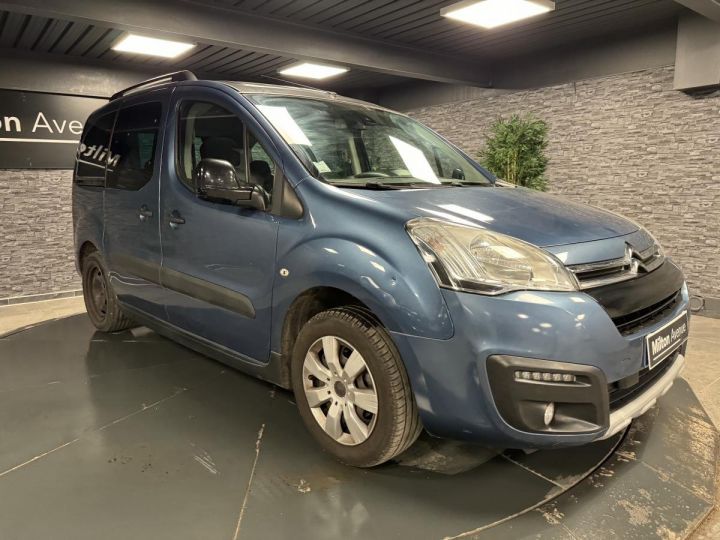 Utilitaire léger Citroen Berlingo Autre 1.6 BlueHDi S&S - 100  Shine BLEU - 3