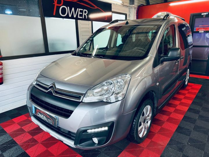 Utilitaire léger Citroen Berlingo Autre 102041KMS garantie constructeur Gris Clair - 1