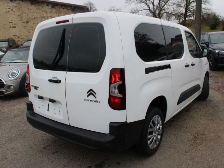 Utilitaire léger Citroen Berlingo Autre 4 AFFAIRE L2 HDI 130 CV GPS CLIM PK HIVER USB RÉGULATEUR BLUETOOTH TVA=14585 E HT Blanc Utilitaire - 2