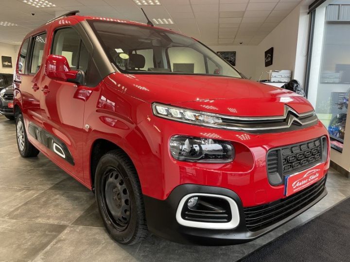 Utilitaire léger Citroen Berlingo Autre 7 PLACES / A PARTIR DE 222,99/MOIS /M BLUEHDI 100CH FEEL Rouge Ardent - 2