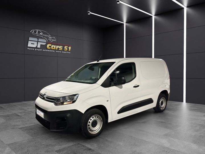 Utilitaire léger Citroen Berlingo Autre 9 990 e ht 1.5 bluehdi 100 cv driver m 650kg Blanc - 1