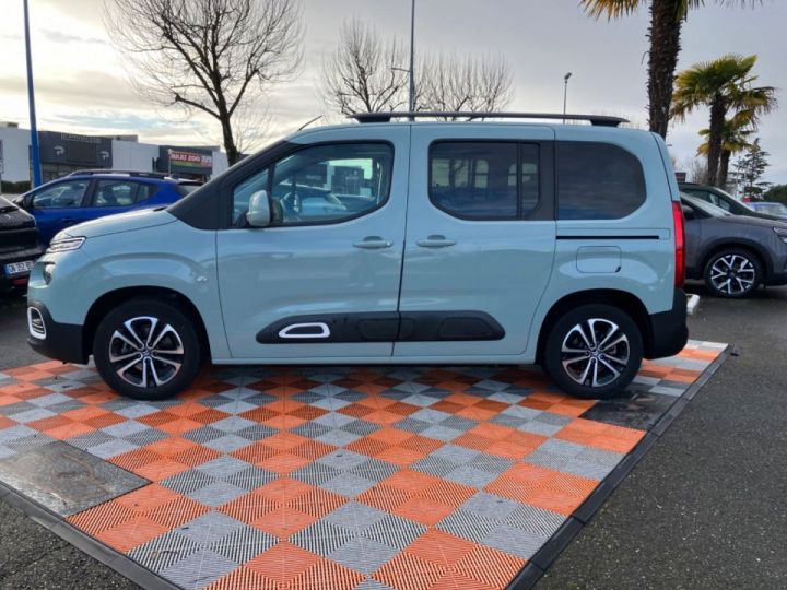 Utilitaire léger Citroen Berlingo Autre BlueHDi 100 BV6 FEEL GPS JA 16 Vert Clair - 2