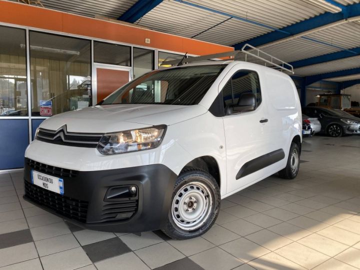 Utilitaire léger Citroen Berlingo Autre Citroën 1000kg HDi 100ch S&S CLUB BLANC - 1