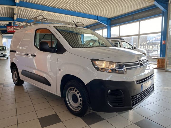 Utilitaire léger Citroen Berlingo Autre Citroën 1000kg HDi 100ch S&S CLUB BLANC - 3