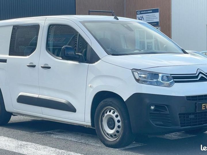 Utilitaire léger Citroen Berlingo Autre Citroën COMBI 1.5 BLUEHDI 100 XL L2 FEEL ATTELAGE APPLE CARPLAY RADAR AR Blanc - 11