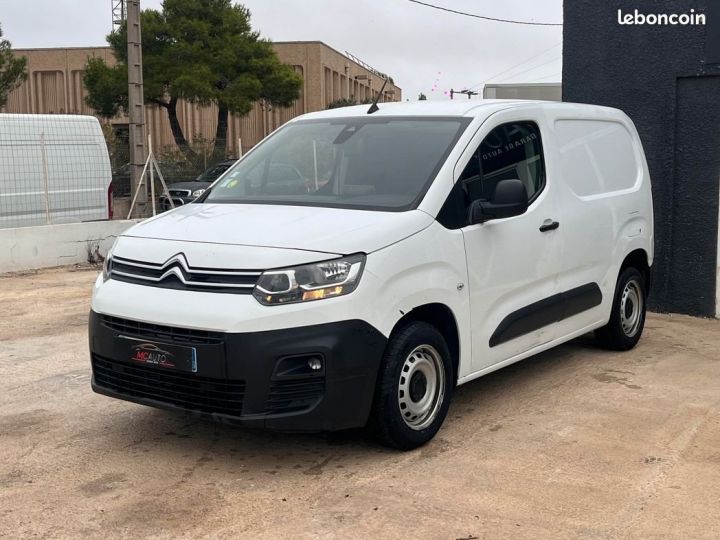 Utilitaire léger Citroen Berlingo Autre Citroën III BlueHDi 100 S&S Club BVM5 Blanc - 2