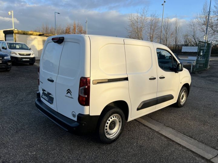 Utilitaire léger Citroen Berlingo Autre Citroën M 1.6 BlueHDi 75cv Clim GPS Caméra TVA20% 11,250 H.T BLANC - 5