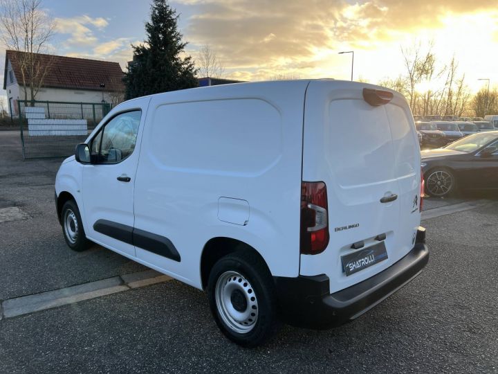 Utilitaire léger Citroen Berlingo Autre Citroën M 1.6 BlueHDi 75cv Clim GPS Caméra TVA20% 11,250 H.T BLANC - 6