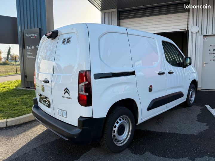 Utilitaire léger Citroen Berlingo Autre Citroën M 650kg BlueHDi 100ch S&S Driver BVM5 TVA RECUP 1ère main 3 places Entretien complet  GPS Caméra AR + latérale Habillage bois Casier CarPlay & Blanc - 3