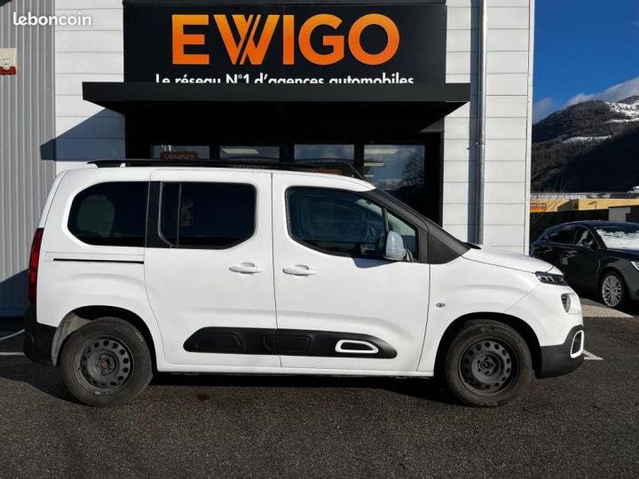 Utilitaire léger Citroen Berlingo Autre Citroën MULTISPACE 1.5 BLUEHDI 100CH SHINE APPLE CARPLAY + CAMERA DE RECUL GRIP CONTRO... Blanc - 2