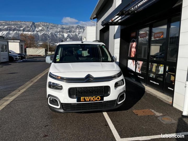 Utilitaire léger Citroen Berlingo Autre Citroën MULTISPACE 1.5 BLUEHDI 100CH SHINE APPLE CARPLAY + CAMERA DE RECUL GRIP CONTRO... Blanc - 8