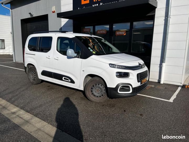 Utilitaire léger Citroen Berlingo Autre Citroën MULTISPACE 1.5 BLUEHDI 100CH SHINE APPLE CARPLAY + CAMERA DE RECUL GRIP CONTRO... Blanc - 13