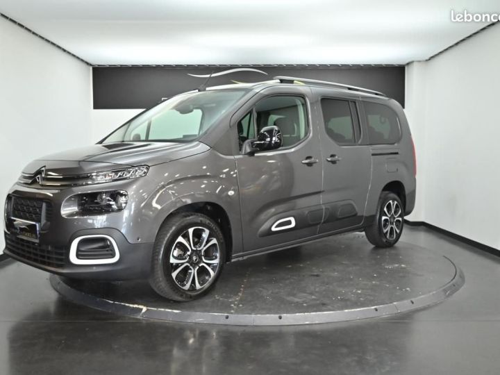 Utilitaire léger Citroen Berlingo Autre Citroën Taille XL 7pl BlueHDi 130 S&S BVM6 Shine Gris - 1