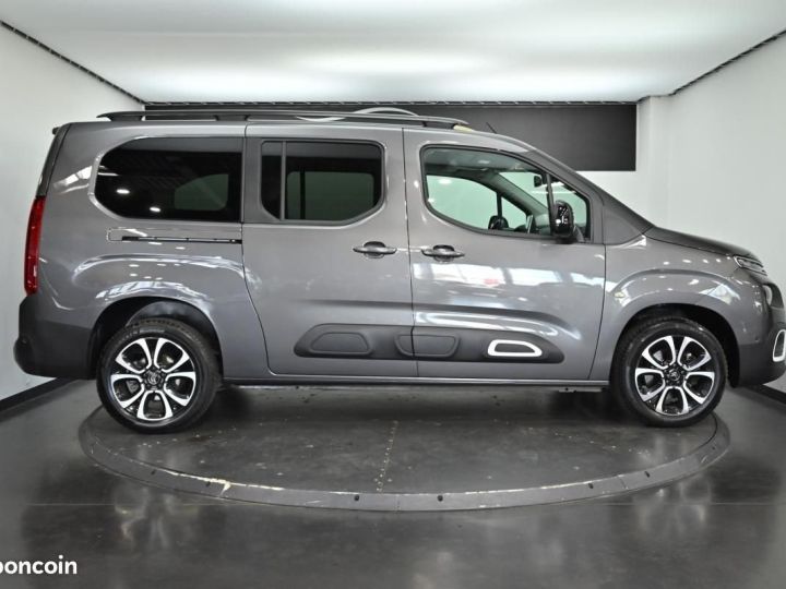 Utilitaire léger Citroen Berlingo Autre Citroën Taille XL 7pl BlueHDi 130 S&S BVM6 Shine Gris - 8