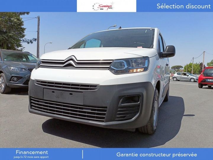 Utilitaire léger Citroen Berlingo Autre CLUB 1.5 BLUEHDI 100 M BVM6 ATTELAGE BLANC - 12