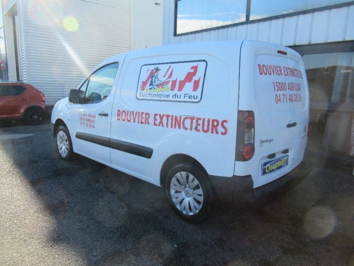 Utilitaire léger Citroen Berlingo Autre FOURGON HDI 100 CLIM/GPS/REGULATEUR Blanc - 5