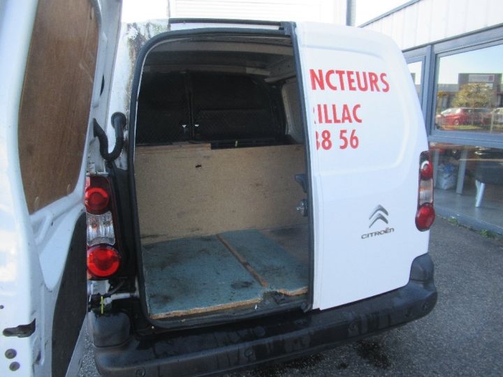 Utilitaire léger Citroen Berlingo Autre FOURGON HDI 100 CLIM/GPS/REGULATEUR Blanc - 6