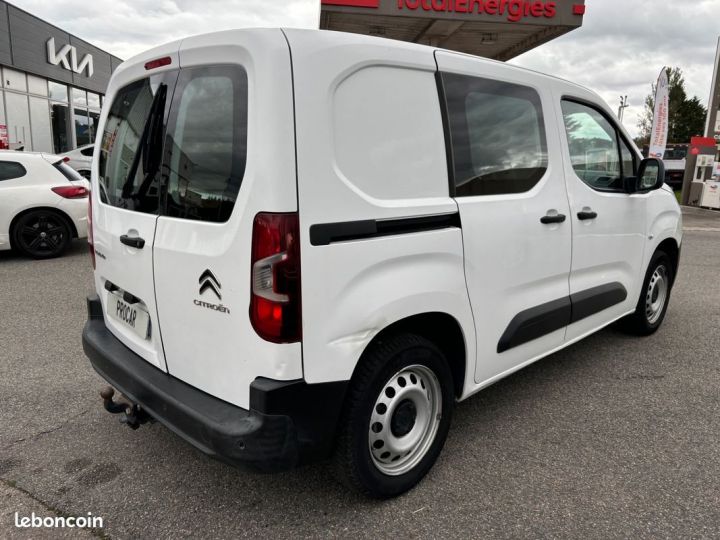 Utilitaire léger Citroen Berlingo Autre M BlueHDi 130 S&S Club EAT8 Blanc - 4