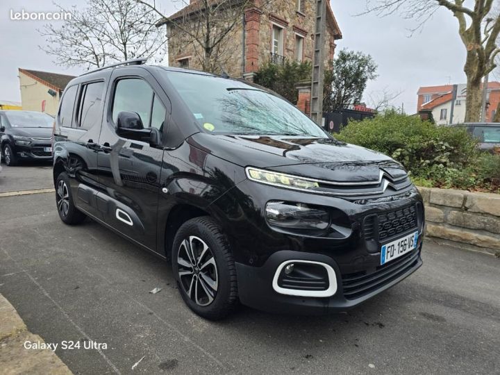 Utilitaire léger Citroen Berlingo Autre Shine 5places 1.5l Bluehdi 130 Eat8 GARANTIE Noir - 2