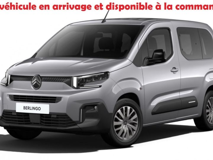 Utilitaire léger Citroen Berlingo Autre TAILLE M - 1.5 BLUEHDI 100CH S&S PLUS 5 PLACES Gris - 1