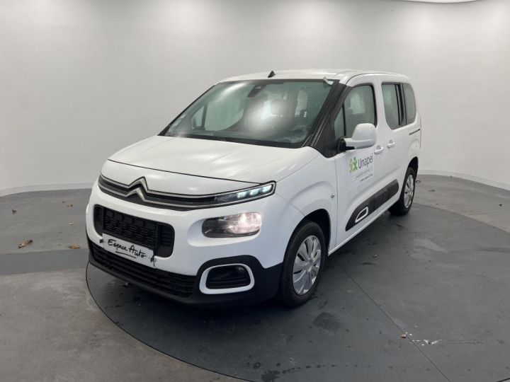 Utilitaire léger Citroen Berlingo Autre Taille M BlueHDi 100 S&S BVM Feel Blanc - 1