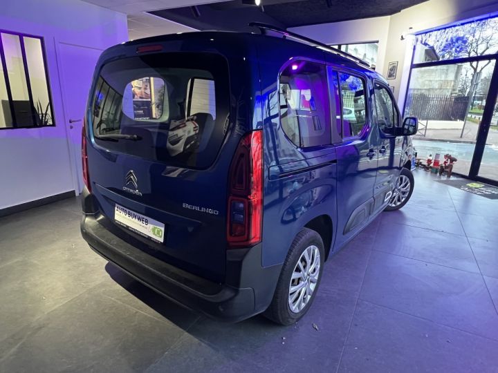 Utilitaire léger Citroen Berlingo Autre Taille M PureTech 110 S&S BVM6 Feel Bleu - 3