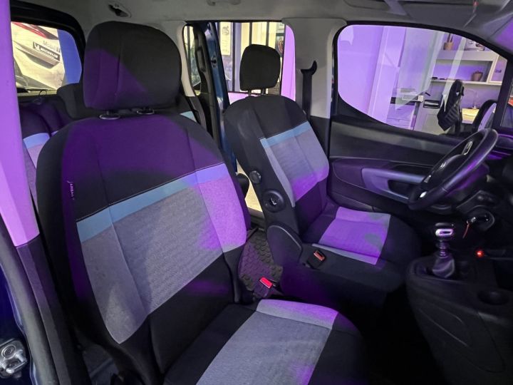 Utilitaire léger Citroen Berlingo Autre Taille M PureTech 110 S&S BVM6 Feel Bleu - 8