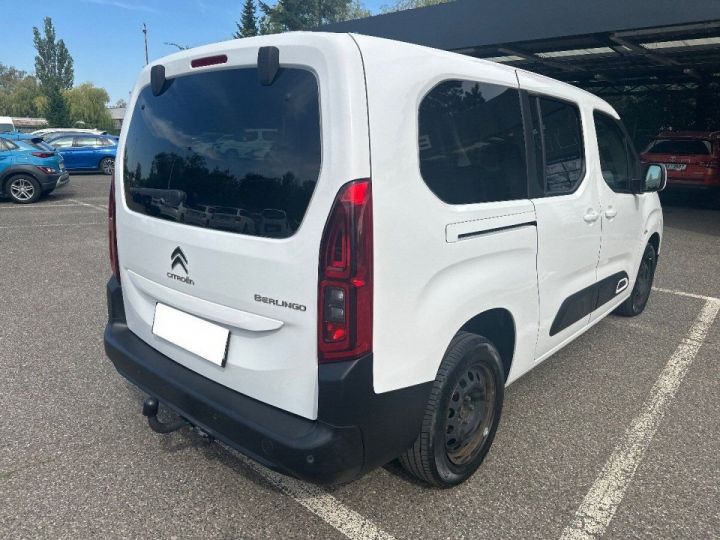 Utilitaire léger Citroen Berlingo Autre Taille XL 1.5 BlueHDi 130 Feel Plus 7PL RALLONGÉ 7 PLACES Blanc - 2