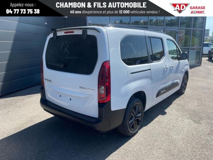 Utilitaire léger Citroen Berlingo Autre Taille XL BlueHDi 130 S&S EAT8 Max 7 places Blanc - 5