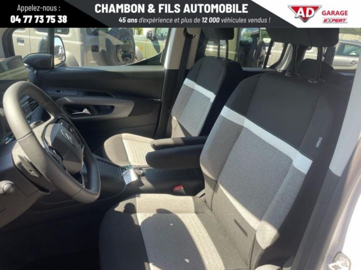 Utilitaire léger Citroen Berlingo Autre Taille XL BlueHDi 130 S&S EAT8 Max 7 places Blanc - 12