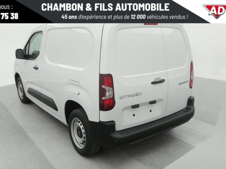 Utilitaire léger Citroen Berlingo Autre VAN NOUVEAU M 650KG BLUEHDI 100 S BVM6 Blanc - 4