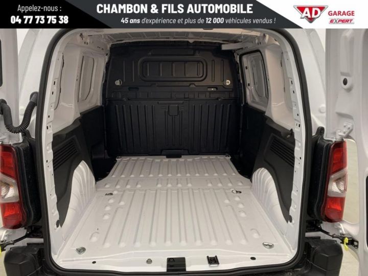 Utilitaire léger Citroen Berlingo Autre VAN NOUVEAU M 650KG BLUEHDI 100 S BVM6 Blanc - 9