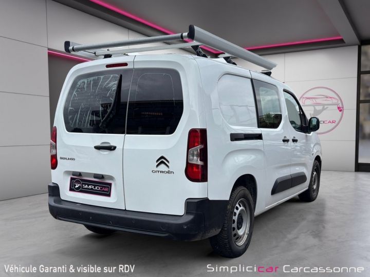 Utilitaire léger Citroen Berlingo Autre XL 1.5 BlueHDi SS 102 Blanc - 3