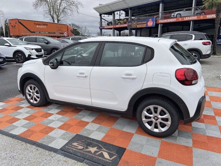 Utilitaire léger Citroen C3 Autre SOCIETE III BlueHDi 100 FEEL NAV GPS Radar 2PL Blanc - 7