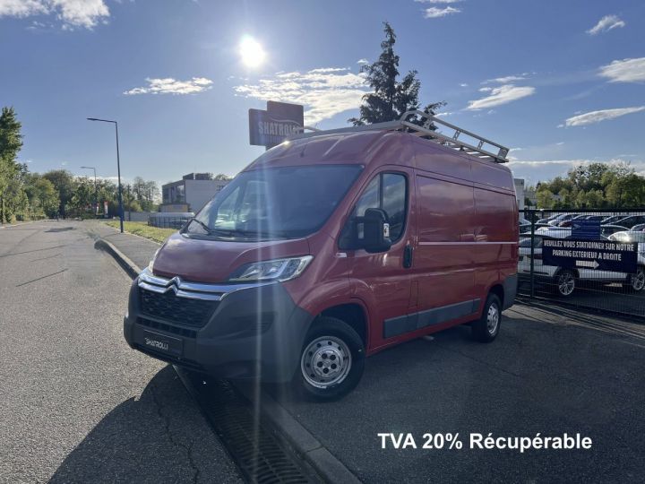 Utilitaire léger Citroen Jumper Autre Citroën II 30 L2H2 2.2 HDi 130ch Clim GPS Galerie Attelage Étagères 12.500€ H.T. ROUGE FONCE - 1