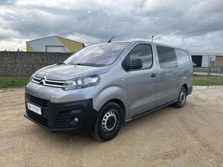 Utilitaire léger Citroen Jumpy Autre Citroën CABINE APPROFONDIE CAB XL BLUEHDI 180 S&S EAT8 DRIVER Gris - 1