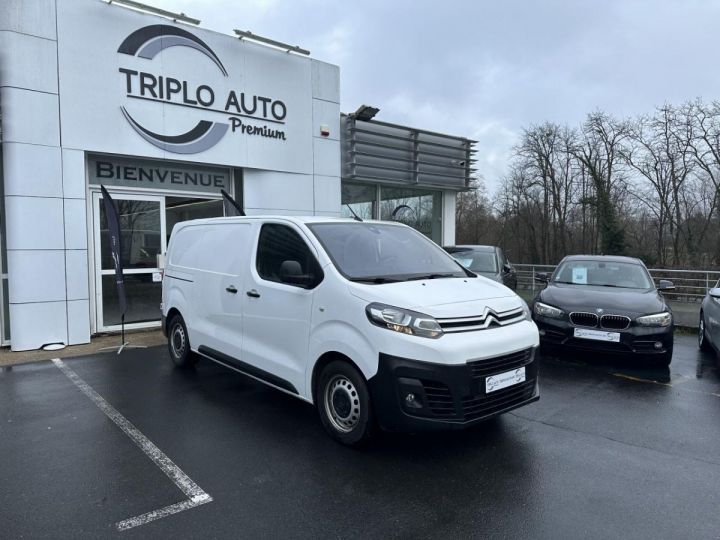 Utilitaire léger Citroen Jumpy Autre M 2.0 BlueHDi - 145 FOURGON Driver TVA RECUPERABLE + GPS + CAMERA AR BLANC - 1