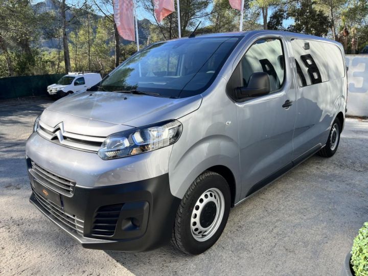 Utilitaire léger Citroen Jumpy Autre M 2.0 BlueHDi - 145 III CABINE APPROFONDIE Cabine approfondie Fixe PHASE 1 Gris métallisé - 3