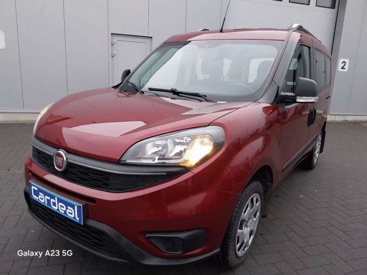 Utilitaire léger Fiat Doblo Autre 1.4 T-Jet -AIRCO-GPS-BLUETOOTH-GARANTIE.12.MOIS- Rouge Métallisé - 3