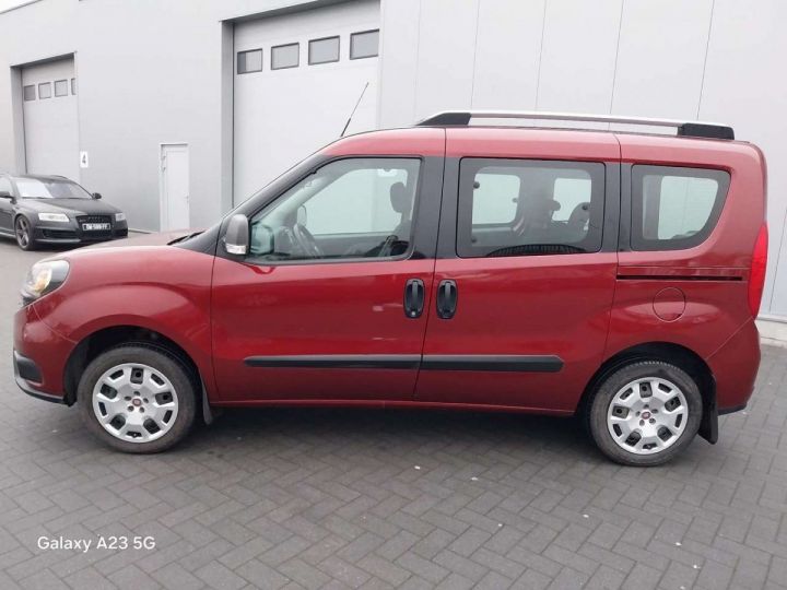 Utilitaire léger Fiat Doblo Autre 1.4 T-Jet -AIRCO-GPS-BLUETOOTH-GARANTIE.12.MOIS- Rouge Métallisé - 8