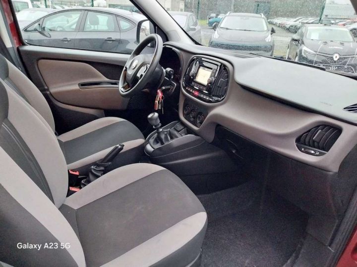 Utilitaire léger Fiat Doblo Autre 1.4 T-Jet -AIRCO-GPS-BLUETOOTH-GARANTIE.12.MOIS- Rouge Métallisé - 13