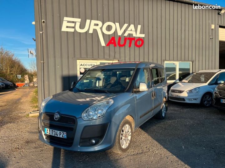 Utilitaire léger Fiat Doblo Autre 2.0 JTD 135ch S&S Dynamic Bleu - 1