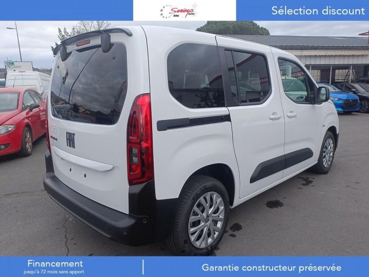 Utilitaire léger Fiat Doblo Autre BlueHDi 130 BVM6 PK TECH+PK CONFORT BLANC - 6