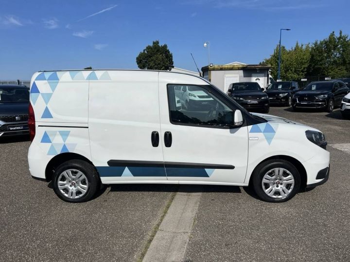 Utilitaire léger Fiat Doblo Autre II 1.6 BlueHDi 75ch 3Places Clim Régulateur 10750€ H.T. TVA20% BLANC - 8